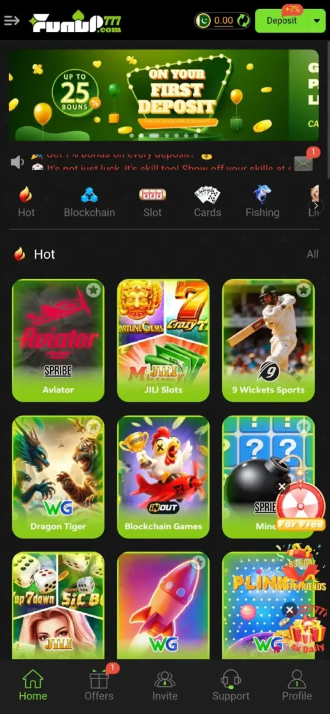 Funup 777 Game